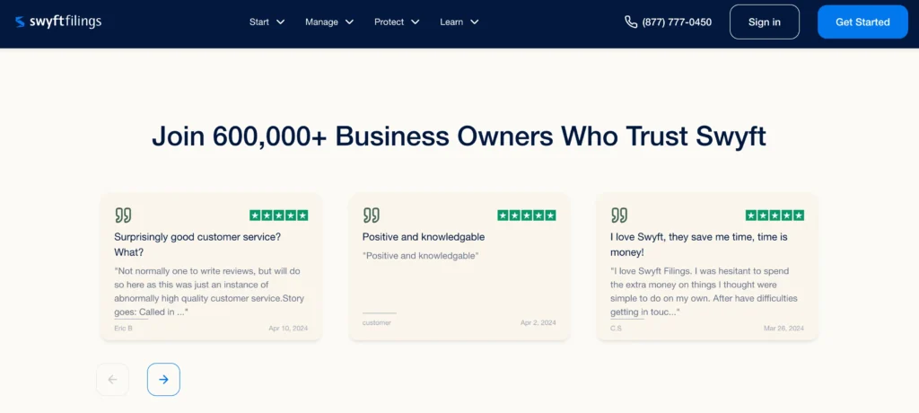 Swyft Filings - User Reviews